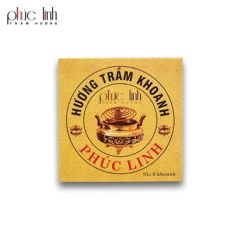 Nhang Trầm Hương Khoanh PHÚC LINH – 18 Giờ, 5 Khoanh