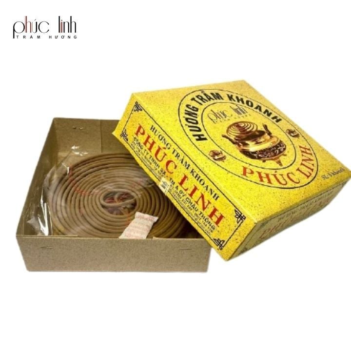 Nhang Trầm Hương Khoanh PHÚC LINH – 72 Giờ, 5 Khoanh