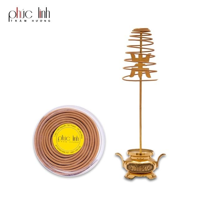 Nhang Trầm Hương Khoanh Đặc Biệt PHÚC LINH – 11 Giờ, 10 Khoanh