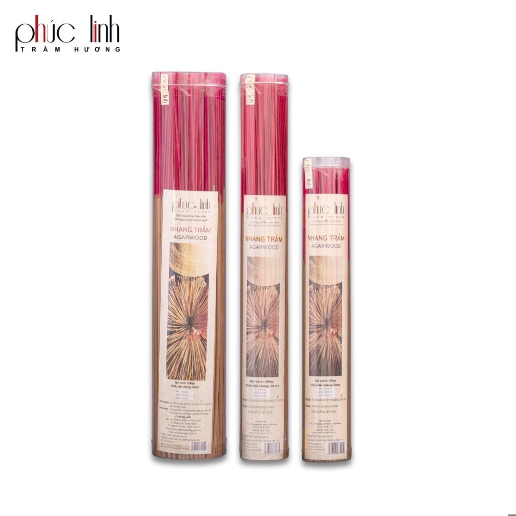 Nhang Trầm Hương PHÚC LINH Loại III – 30cm & 38cm