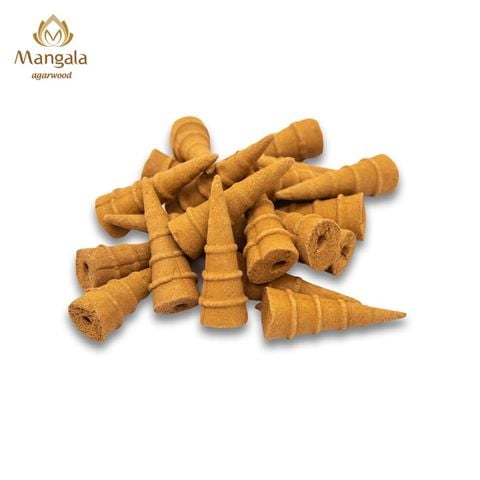 Nụ Trầm Hương Cao Cấp MANGALA Hộp Nâu – Viên Nhỏ & Viên Lớn