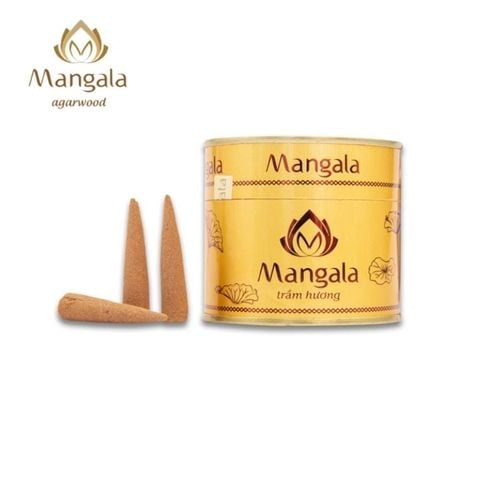 Nụ Trầm Hương Cao Cấp MANGALA Hộp Vàng – Viên Nhỏ & Viên Lớn