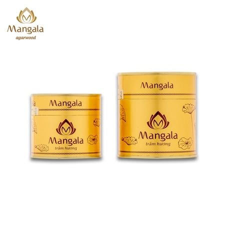 Nụ Trầm Hương Cao Cấp MANGALA Hộp Vàng – Viên Nhỏ & Viên Lớn