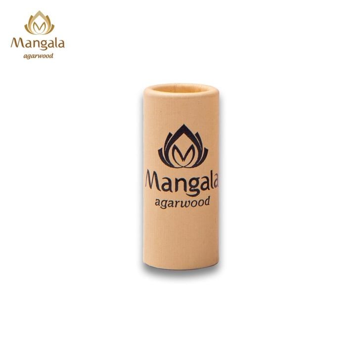 Nhang Trầm Không Tăm Cao Cấp MANGALA Ống Trắng - 20gr - 20cm