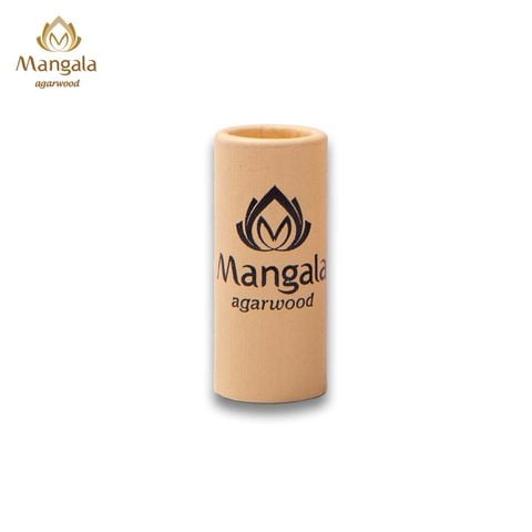 Nhang Trầm Không Tăm Cao Cấp MANGALA Ống Trắng - 20gr - 20cm