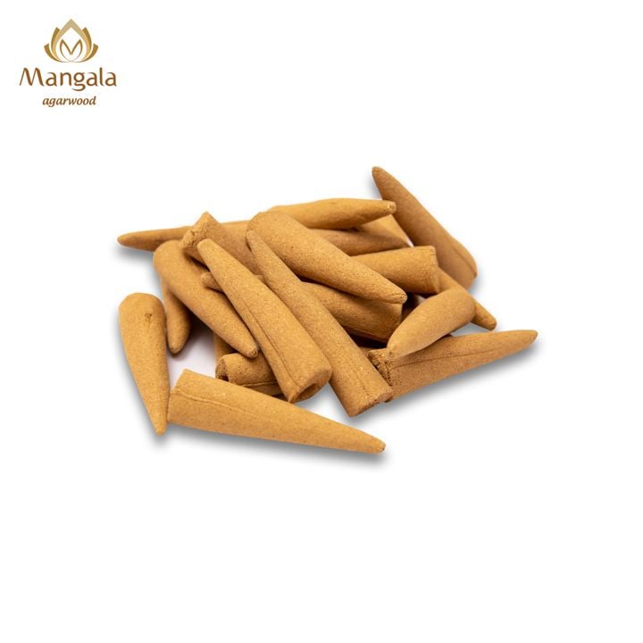 Nụ Trầm Hương Cao Cấp MANGALA Hộp Vàng – Viên Nhỏ & Viên Lớn