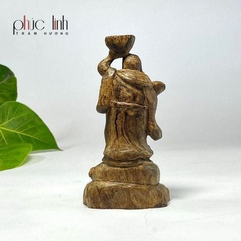 Tượng Di Lặc Để Xe Ô Tô Đứng bằng Trầm Hương
