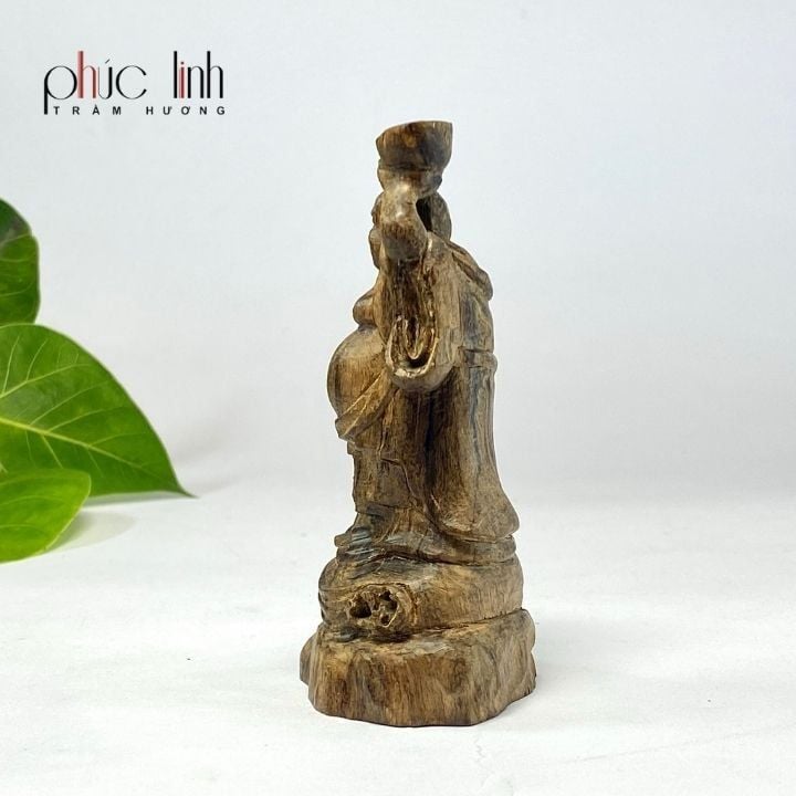 Tượng Di Lặc Để Xe Ô Tô Đứng bằng Trầm Hương
