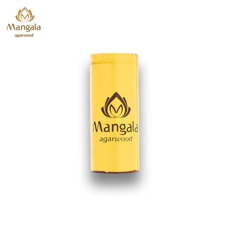 Nhang Trầm Không Tăm Cao Cấp MANGALA Ống Vàng - 20gr - 20cm