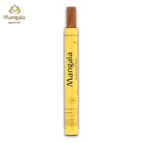 Nhang Trầm Không Tăm Cao Cấp MANGALA Ống Vàng - 20gr - 20cm