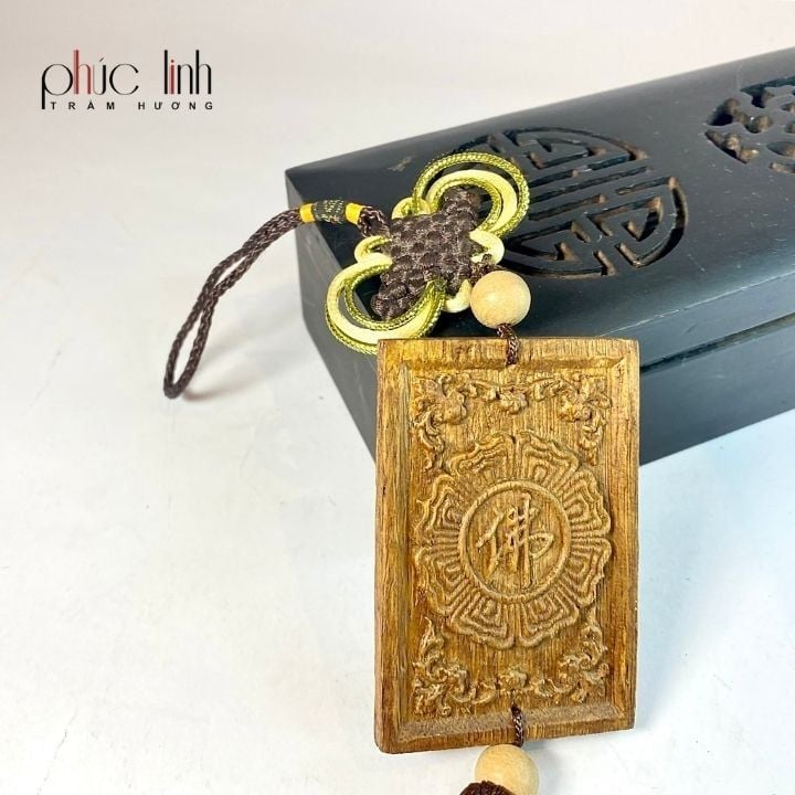 Móc Treo Xe Ô Tô Tượng Phật Trầm Hương