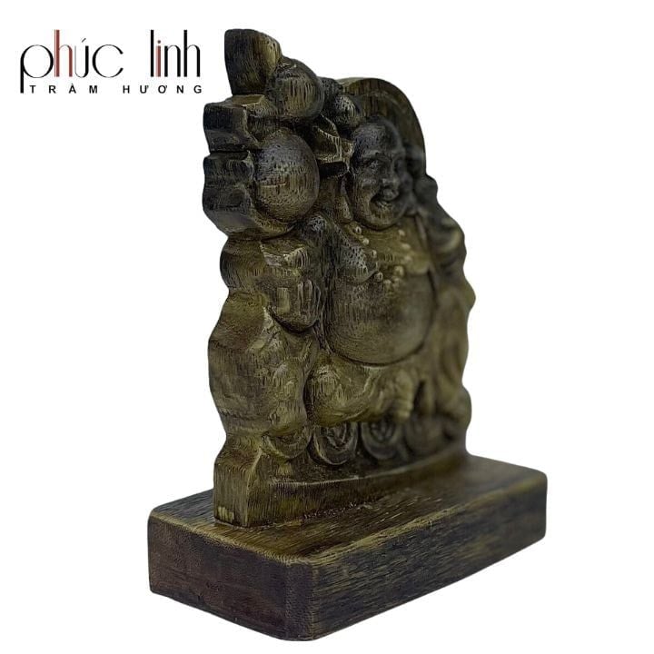 Tượng Phúc Linh Di Lặc Nấu Dầu Một Mặt Để Ô Tô - Mẫu 3