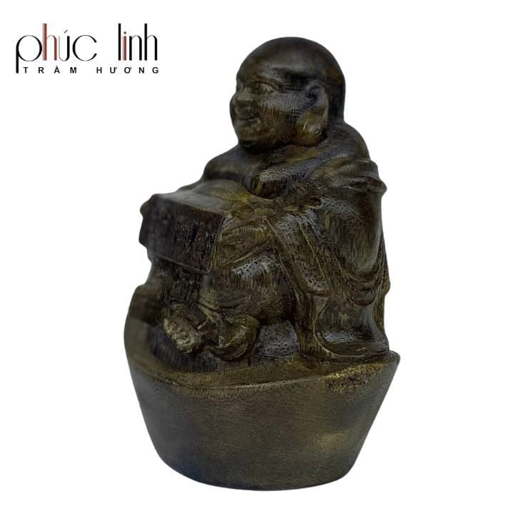 Tượng Phúc Linh Di Lặc Nấu Dầu Phát Tài
