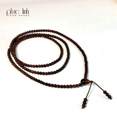 Vòng Cổ Gỗ Sưa 5 ly 216 hạt