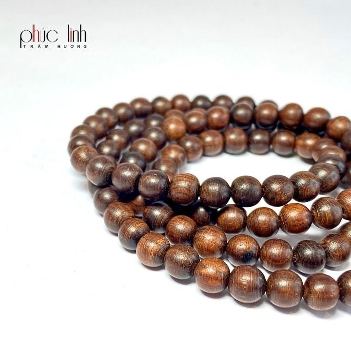 Vòng Tay Gỗ Sưa 108 hạt 7ly