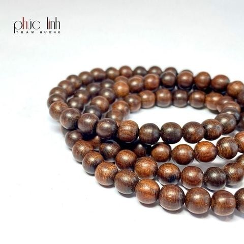 Vòng Tay Gỗ Sưa 108 hạt 7ly