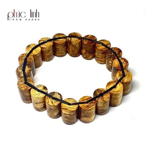 Vòng Tay Trầm Hương Kiểu Đồng Hồ PHÚC LINH