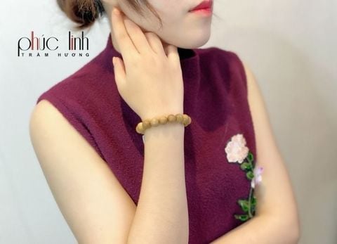 Vòng Tay Trầm Hương Indo Tự Nhiên Cho Nữ PHÚC LINH