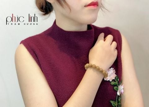 Vòng Tay Trầm Hương Indo Tự Nhiên Cho Nữ PHÚC LINH
