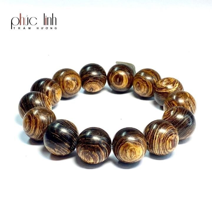 Vòng Tay Trầm Hương Sánh Chìm 16ly PHÚC LINH