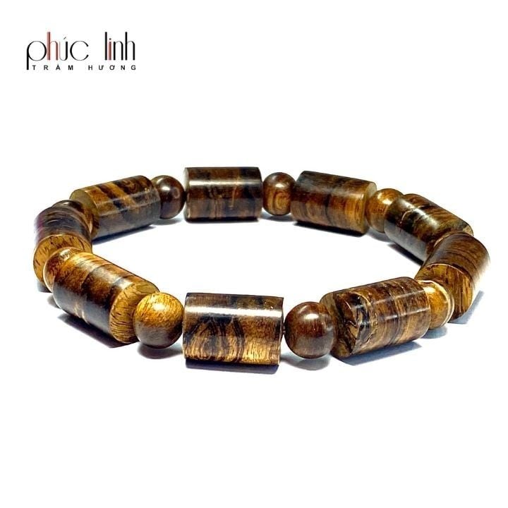 Vòng Tay Trầm Khúc Indo Tự Nhiên PHÚC LINH