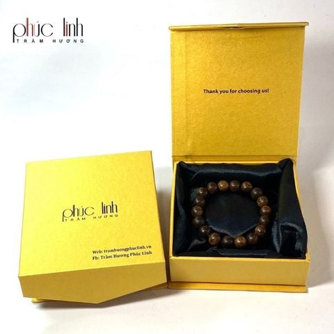 Vòng Trầm Hương Cho Nam Sánh Chìm PHÚC LINH