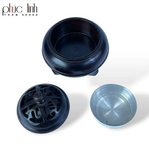 Xông Trầm Bằng Gỗ Như Ý - Màu Đen