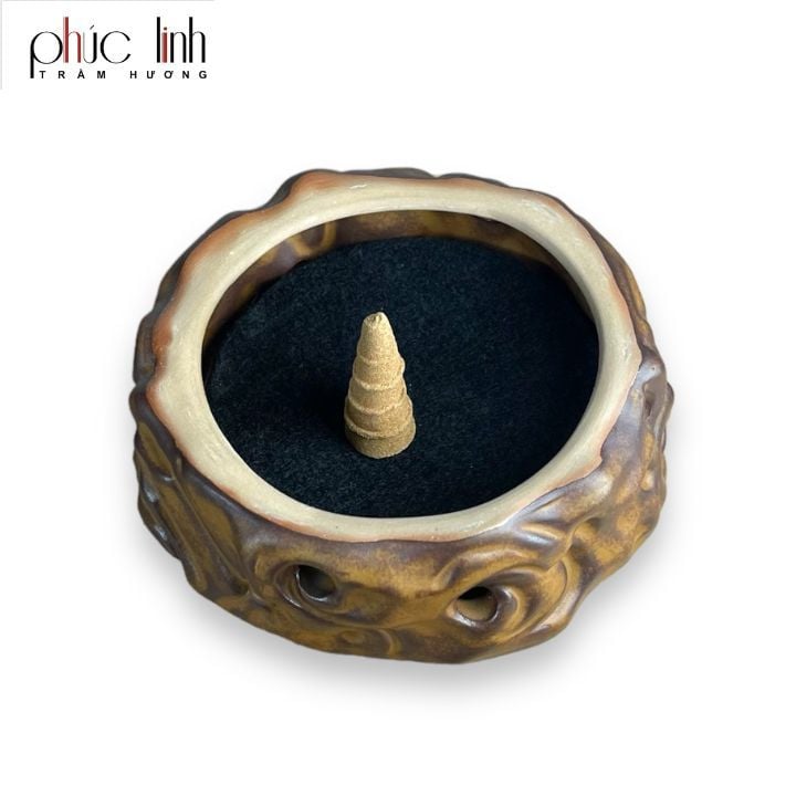 Lư Xông Trầm Hình Con Hạc Lớn
