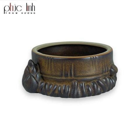 Lư Xông Trầm Mẫu Gốc Tre