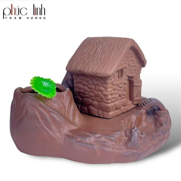 Xông Thác Khói Trầm Hương Hình Ngôi Nhà