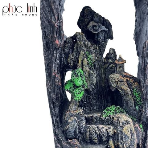 Xông Gốm Thác Khói Lục Bình Xứ Sở Thần Tiên