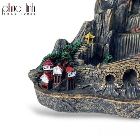 Tiểu Cảnh Xông Trầm Hòn Non Bộ Và Hình Phật