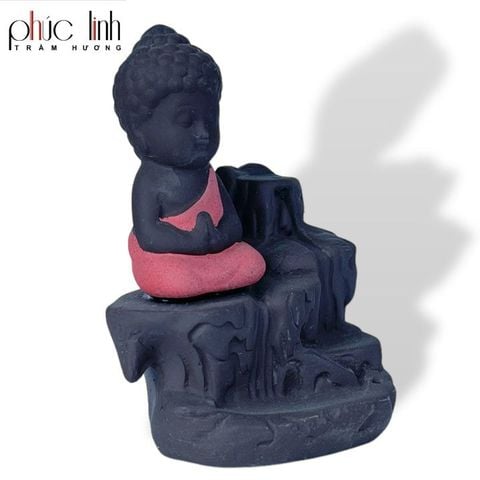 Xông Gốm Thác Khói Chú Tiểu Bên Dòng Suối