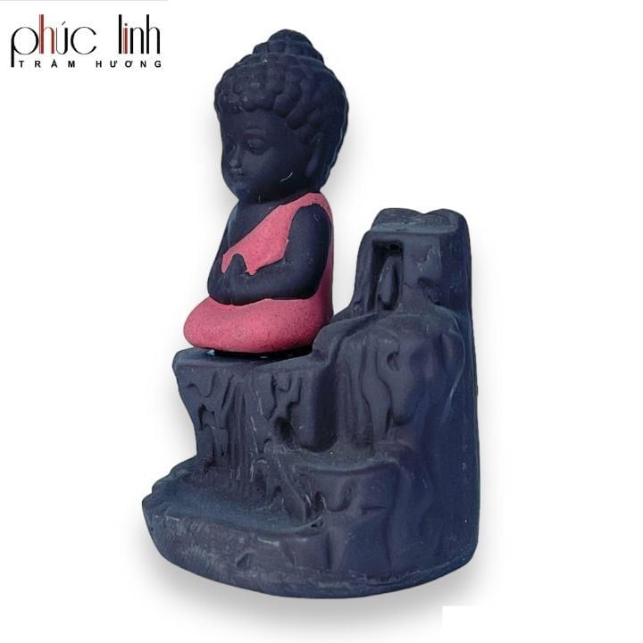 Xông Gốm Thác Khói Chú Tiểu Bên Dòng Suối