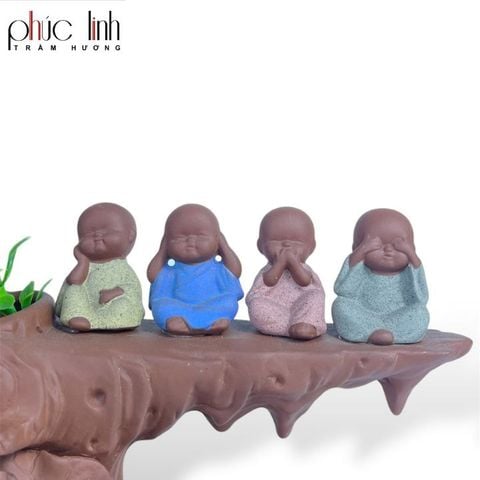 Thác Khói Trầm Hương Bộ 4 Chú Tiểu Tứ Không