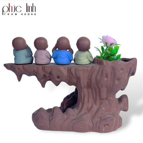 Thác Khói Trầm Hương Bộ 4 Chú Tiểu Tứ Không