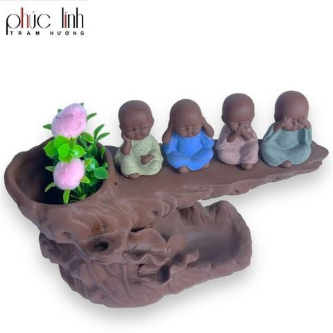 Thác Khói Trầm Hương Bộ 4 Chú Tiểu Tứ Không