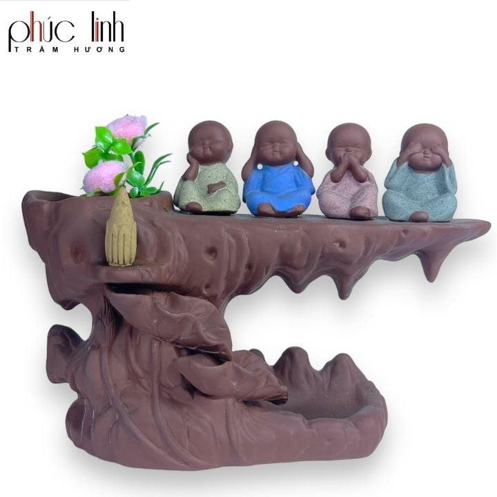 Thác Khói Trầm Hương Bộ 4 Chú Tiểu Tứ Không
