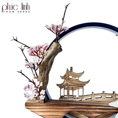 Xông Thác Khói Đèn Led Hằng Nga