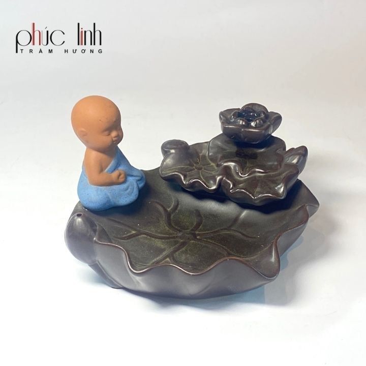 Xông Gốm Thác Khói Chú Tiểu