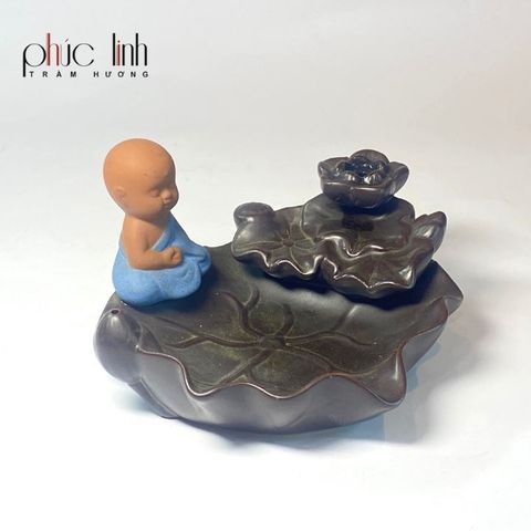 Xông Gốm Thác Khói Chú Tiểu