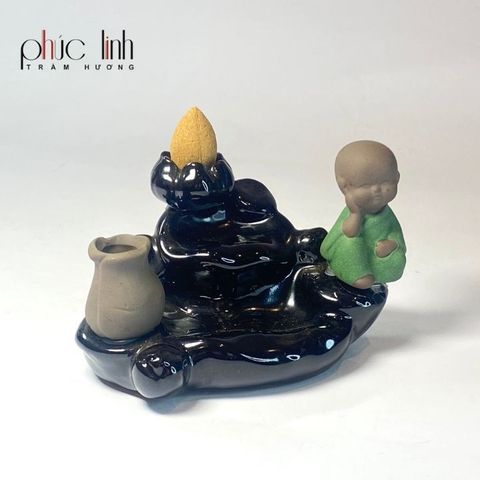 Xông Gốm Thác Khói Chú Tiểu
