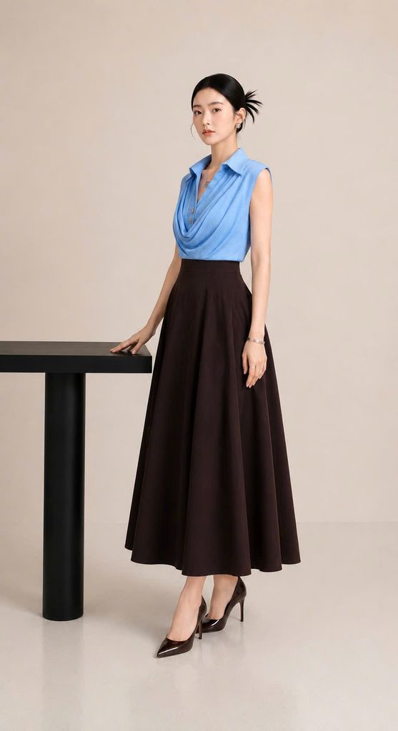 Chân váy nữ Aristinia 9SK004BH