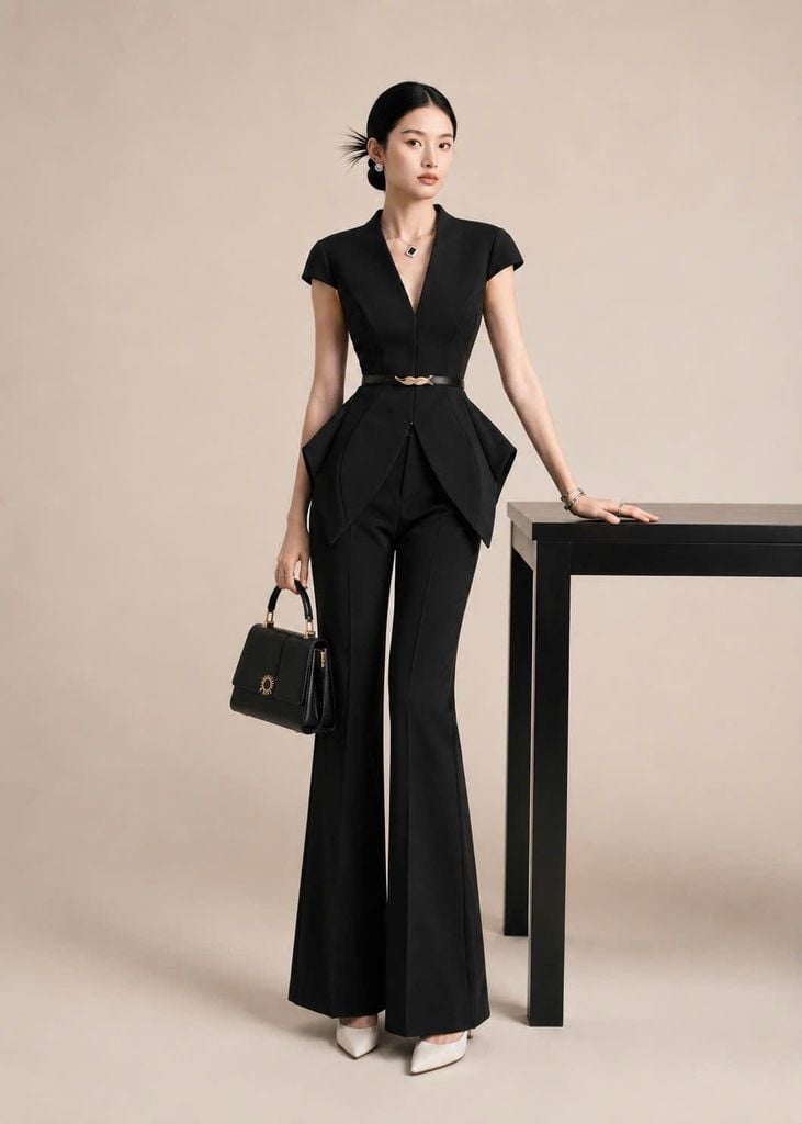 Quần âu nữ Aristina 9TR001BH