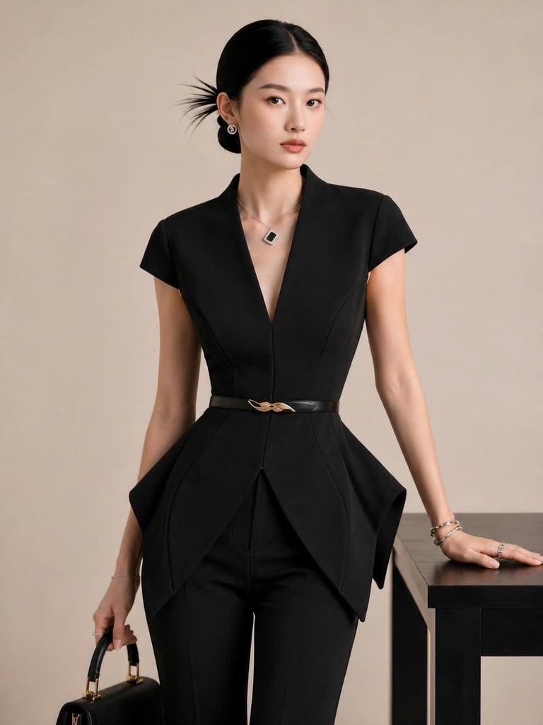 Quần âu nữ Aristina 9TR001BH