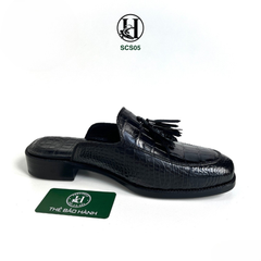 GIÀY SỤC NAM DA BỤNG CÁ SẤU THẬT SCS05