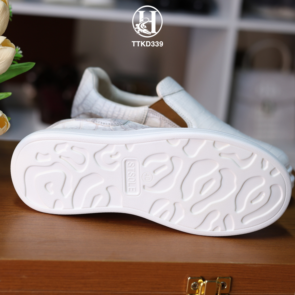 GIÀY THỂ THAO TTKD339 DA BỤNG CÁ SẤU HIMALAYA LUXURY