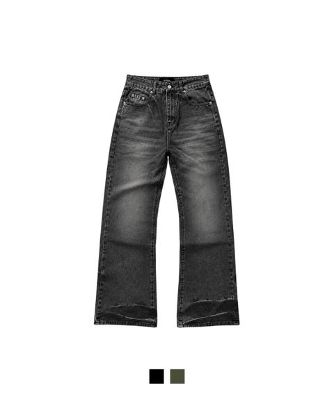  GUCOON® VINTAGE STRAIGHT WASH JEANS 