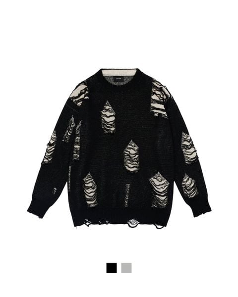  GUCOON® DISTRESSED KNIT 