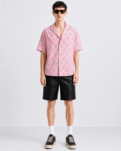  GUCOON® CUBAN SHIRT - PINK COCO 